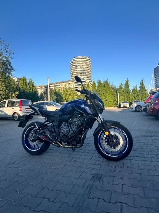 Motocykl Yamaha MT 07 kat A2