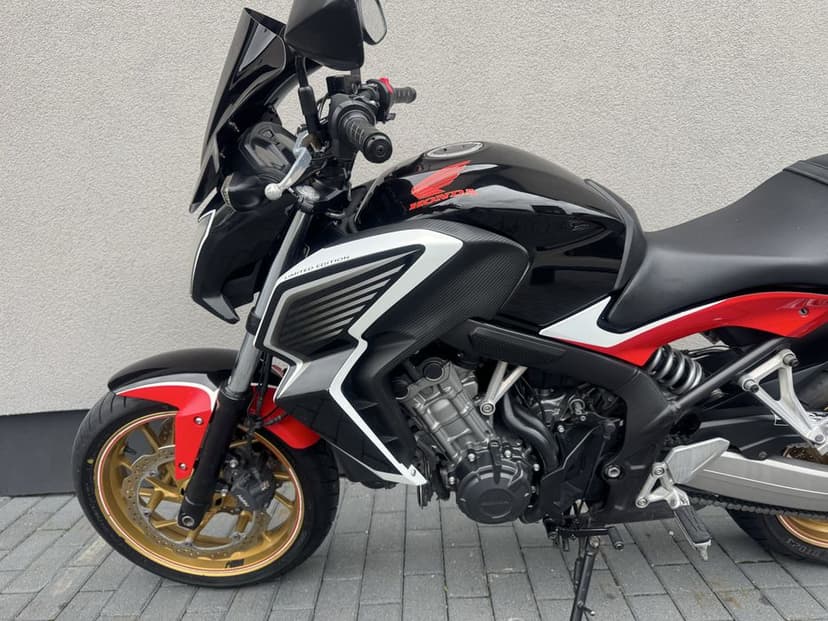 Honda cb 650 piekna kolorystyka