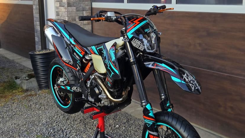 KTM exc 450ccm A2 supermoto sm super moto 500ccm husqvarna husaberg