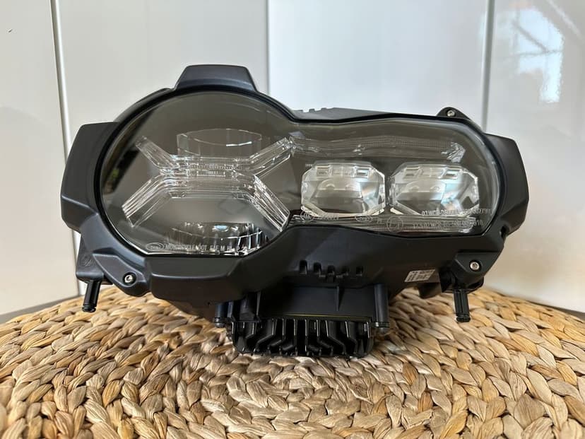 bmw r1250 gs 2019- lampa przod full led nowa eu idealna nie adaptive