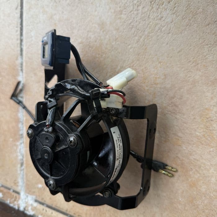 Wentylator chłodnicy ktm husqvarna exc sxf sx exc