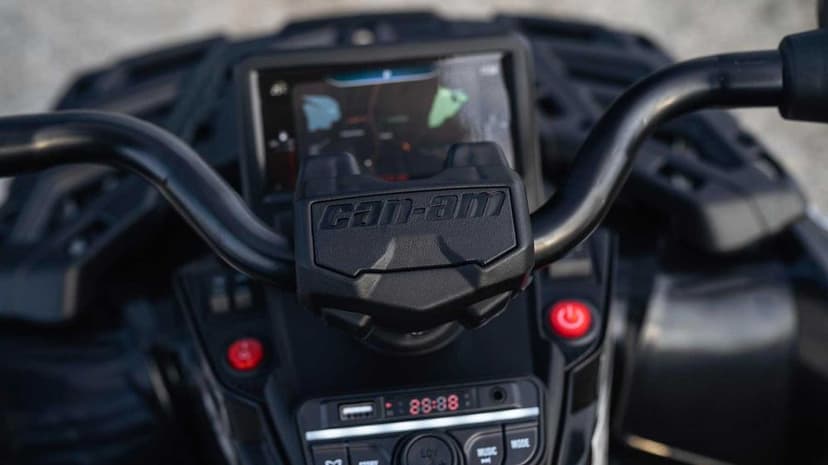 Quad na akumulator + PRZYCZEPA Can Am Outlander 4x200W 24V ATV