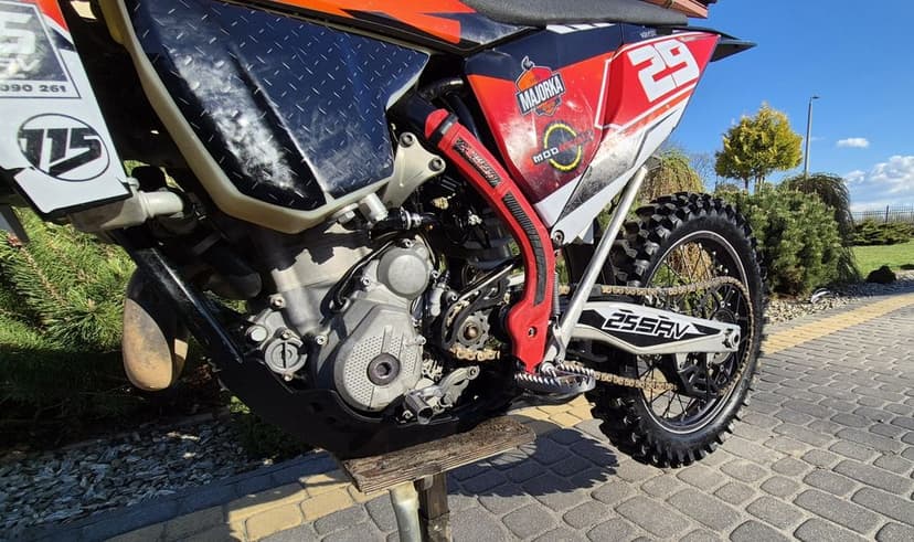 KTM XC 350F Ohlins Wentylator Światła  sx exc