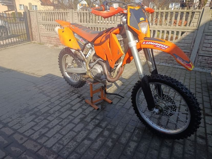 KTM EXC 450 RFS  Zarejestrowany