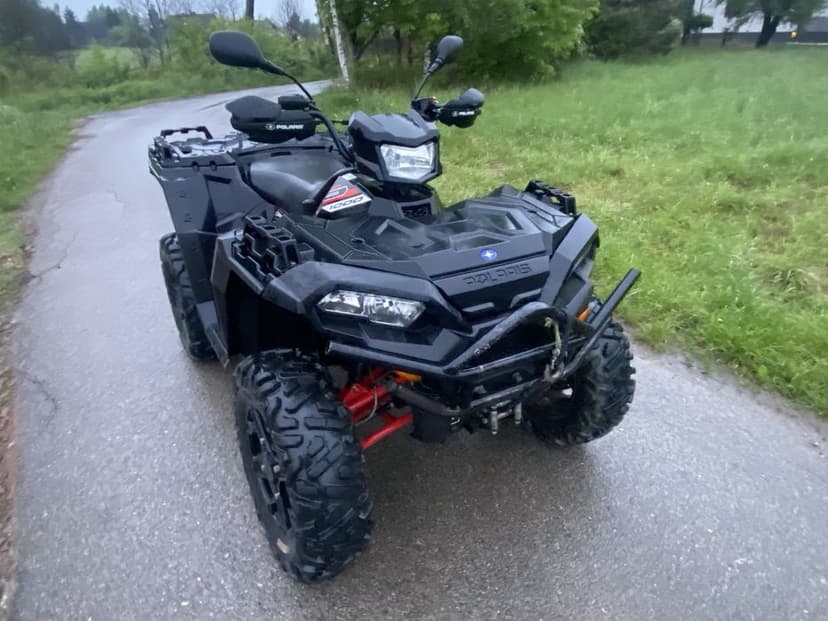 Bagażnik tył schowek przód maska pokrywa plastiki obudowy owiewki siedzenie kanapa licznik stopień lewy prawy podstopnica Polaris 1000 xp sportsman