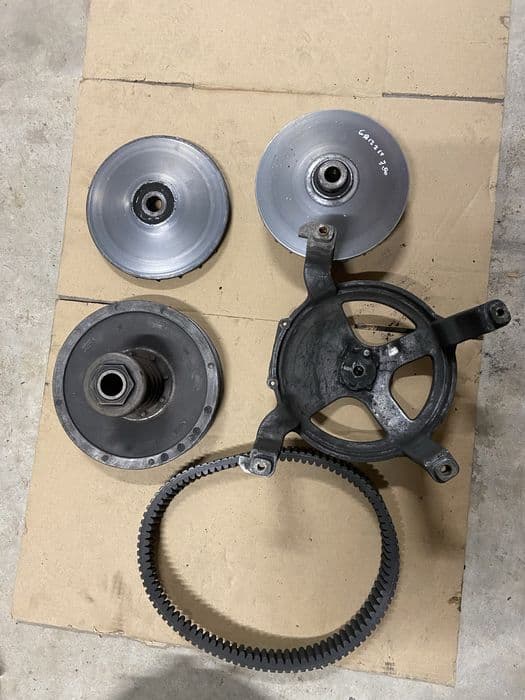 Wariator przeciwtalerz grizzly 700 yamaha kodiak 700 sprzęgło pajak