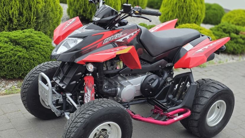 Quad ARCTIC CAT DUX  homologacja L7E stan bdb
