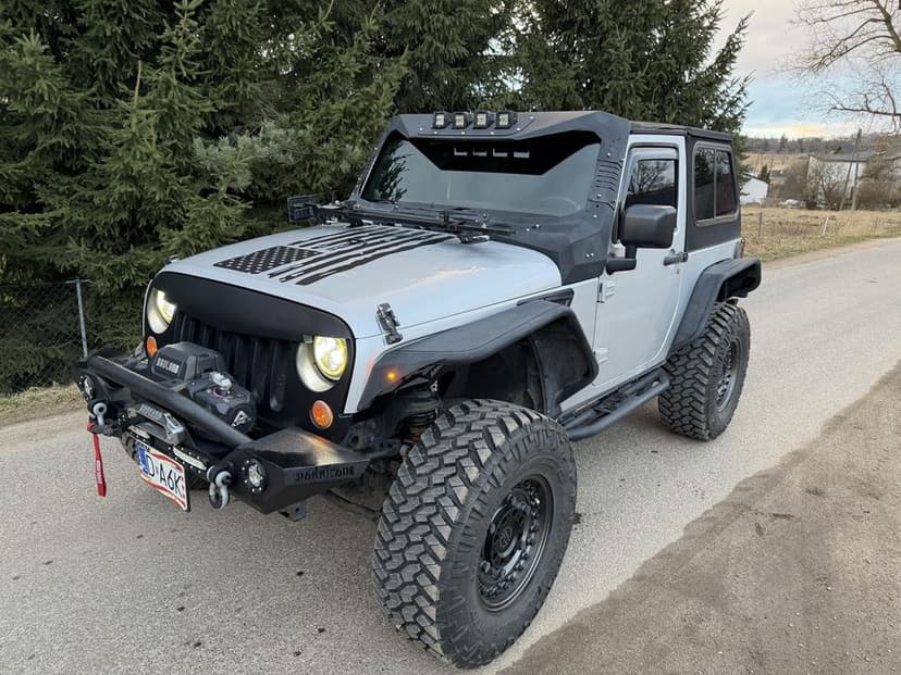 Jeep wrangler 4x4 3.8 zawieszenie fox/tłumik mbrp/kozak!!!