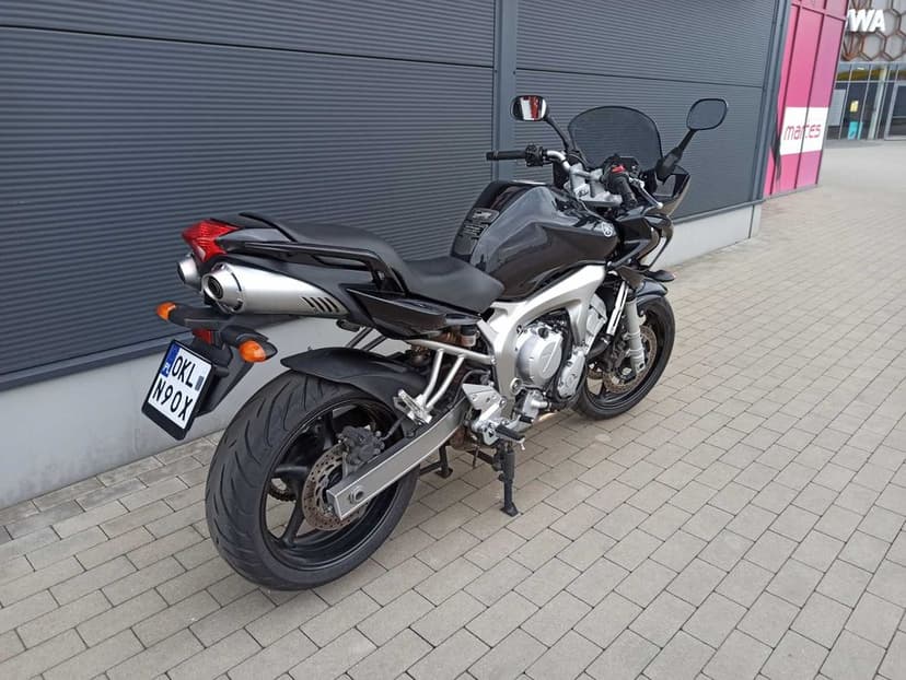 Yamaha FZ6 Fazer S1  600  2008 r  21 tys. km Wzorowy stan Nowe opony