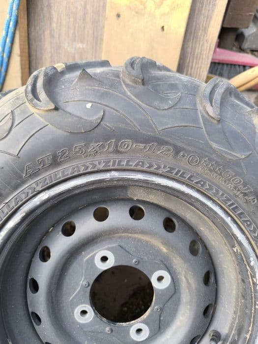 Felgi + opony ATV Kawasaki Brute Force – komplet 4 szt. ZILLA AT25