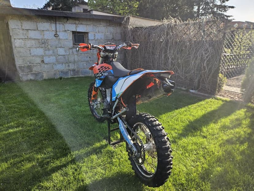 KTM exc 450 excf supermotl zarejestrowany 350 250