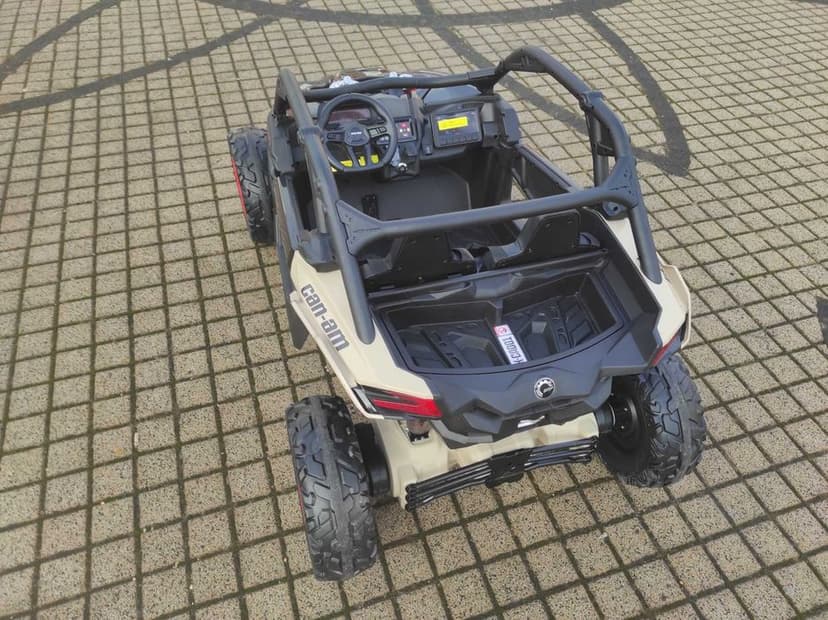 Pojazd Buggy CAN-AM Maverick 3 Turbo RR Czarny 4x200w + Pilot