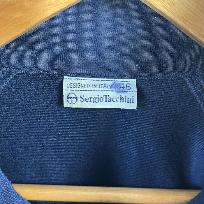 Vintage Bluza Rozpinana Sergio Tacchini Casual Sportswear Y2k 90s