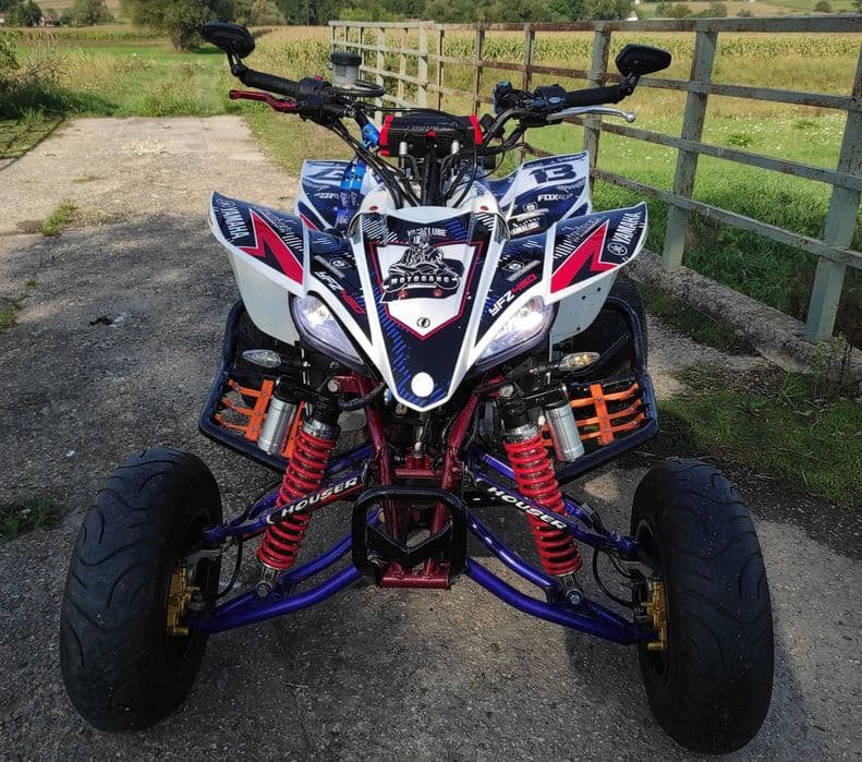 Yamaha YFZ450 Swap ER6 Zarejestrowany