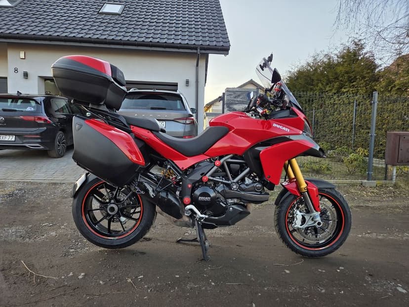 Ducati multistrada 1200s od motocyklisty. Nowe desmo.