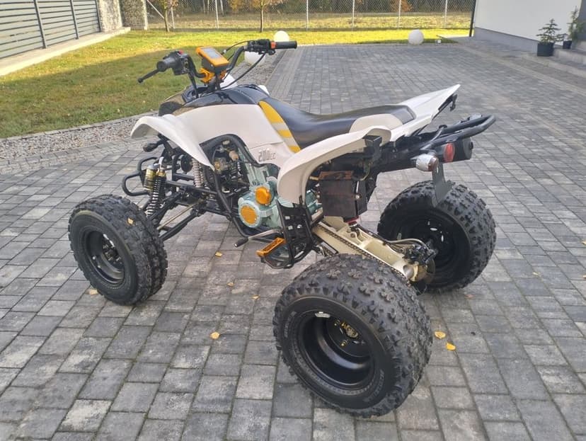 Quad Bashan 200cm z  homologacją . Z Niemiec