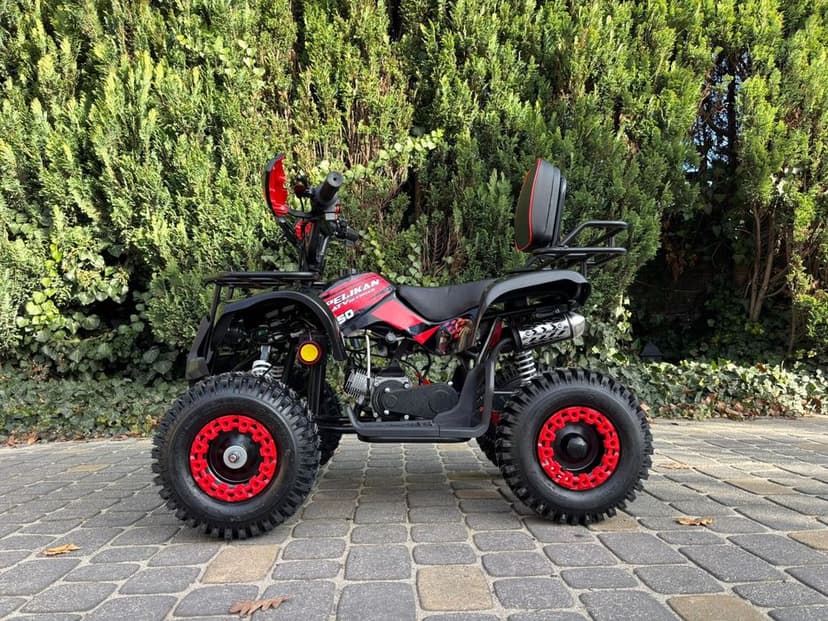 MINI QUAD 50CC Pelikan Torino Regulacja prędkość LEDY Raty Dostawa