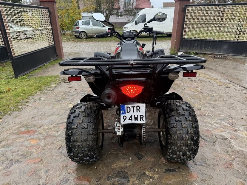 Quad KYMCO KXR 250/ Homologacja/ Zarejstrowany