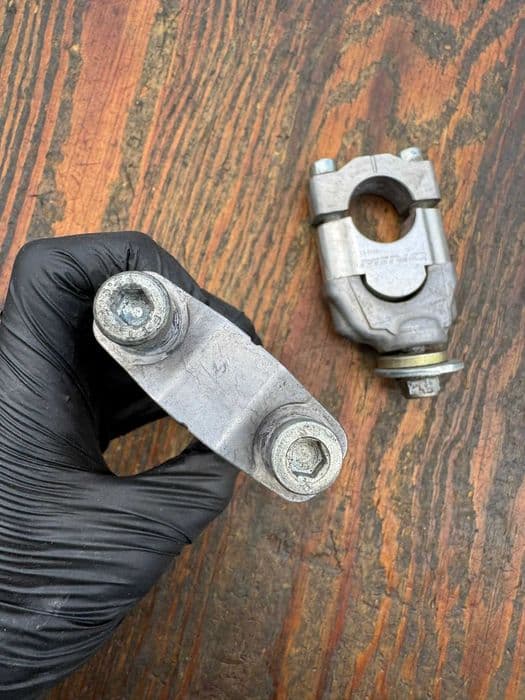 mocowanie kierownicy podwyzszenie kolumny Kawasaki kfx 450 r 08-14