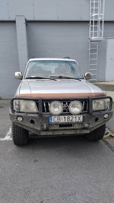 Zderzak przedni stalowy Toyota Land Cruiser