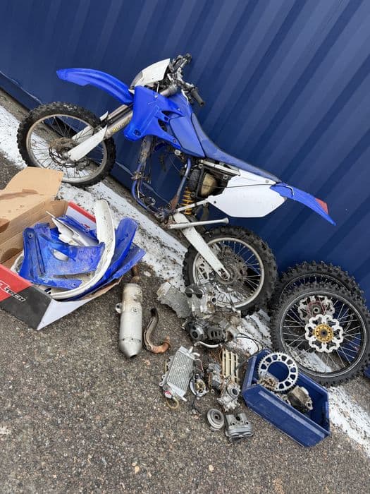 Yamaha wr250 sprowadzone z szwecji