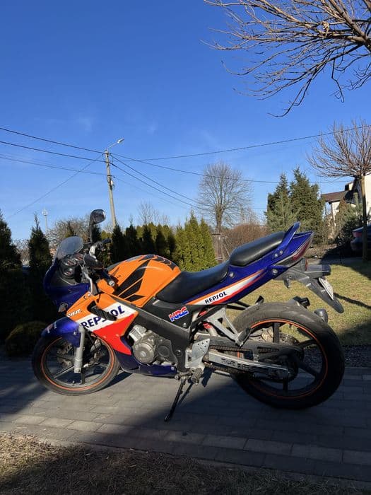 Honda cbr 125/50, 13 tyś przebiegu