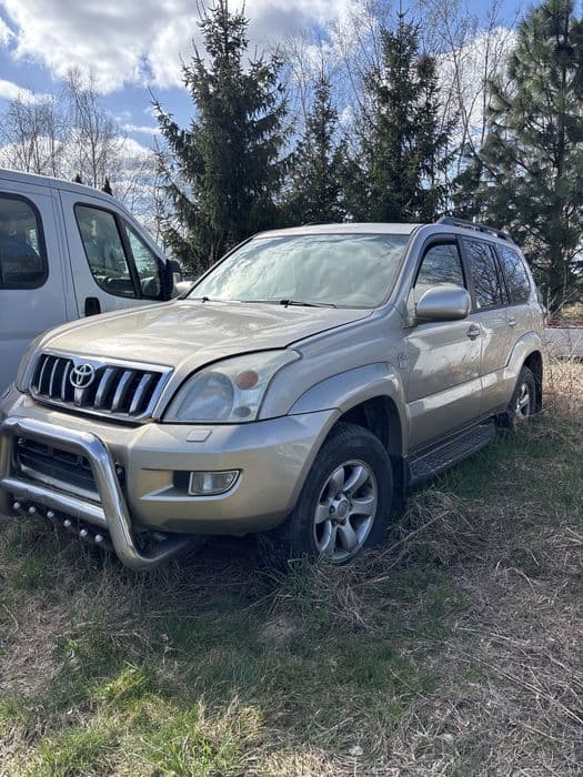 Toyota land cruiser j120 lampa zderzak maska drzwi lusterko klapa koła