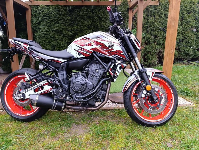 Yamaha MT 07 mt 07 ABS 21r kat A2