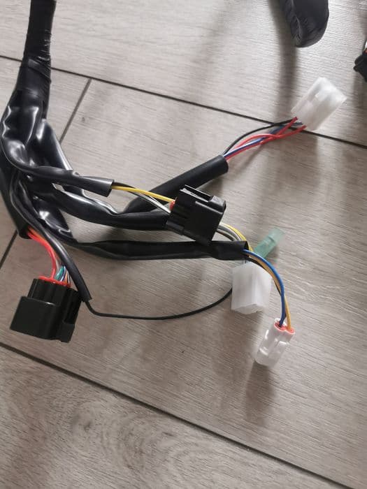 Yamaha raptor 350 wiązka instalacja elektryczna