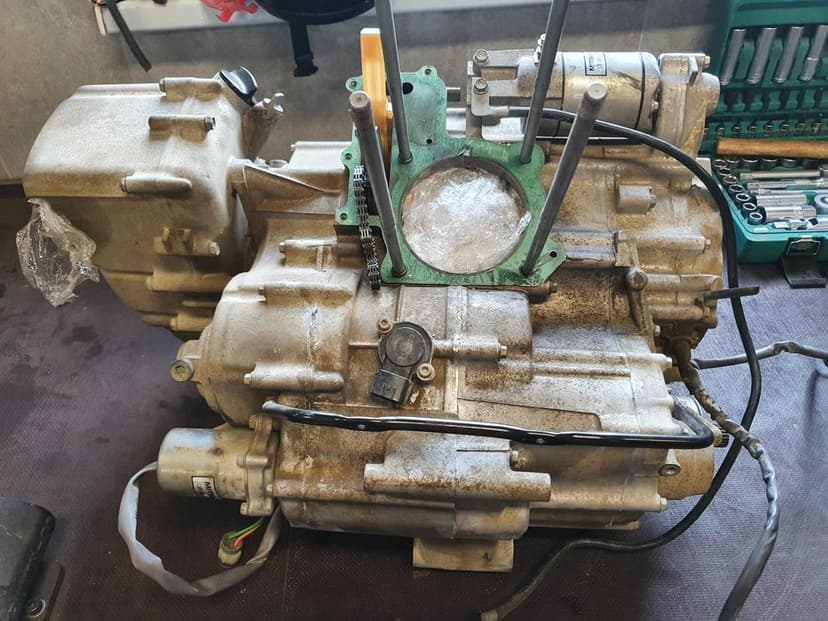 Silniczek Napędów Akutator Honda TRX 500 Serwis 420 Części Silnik wał