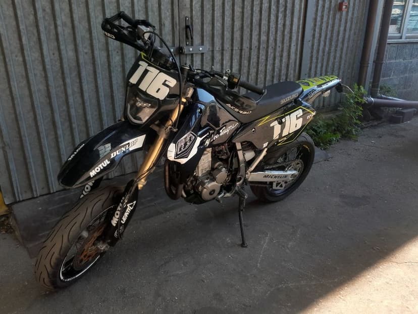 Suzuki DRZ 400 S 2005r.Polska.Tuning Athena.Power Commander.Mocny.Tran