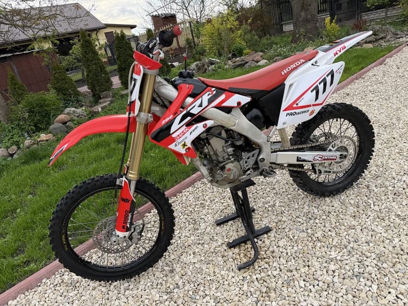 Honda crf 250 2008 jak nowa, dwa wydechy