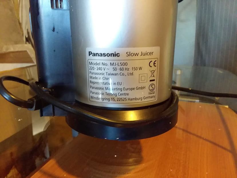 Wyciskarka do soków wolnoobrotowa Panasonic używana sprawna