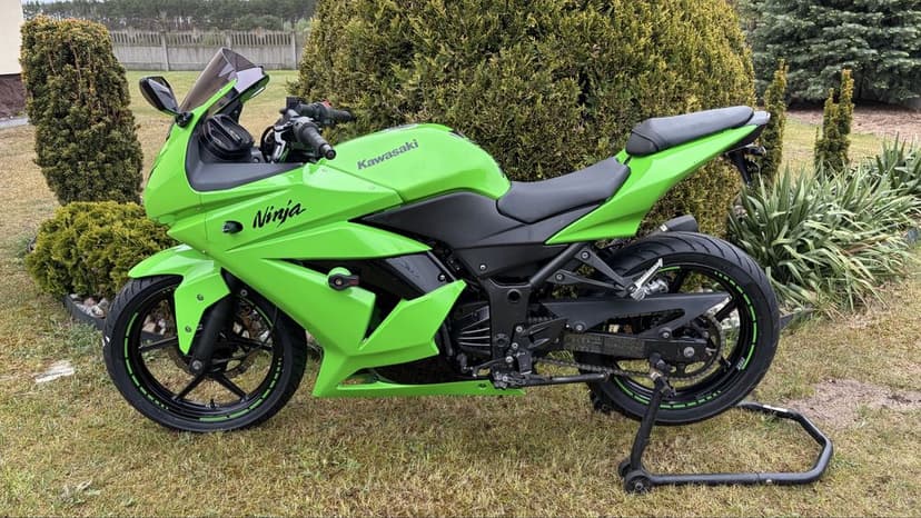 Kawasaki Ninja 250 EX250 z 2009 roku kat. A2 import Niemcy nowe opony