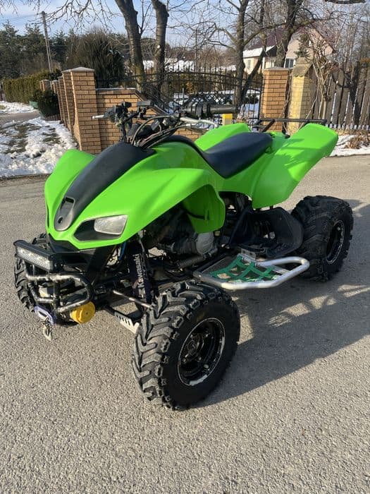 Quad Kawasaki KFX 700 V-Twin, HMF! Transport!