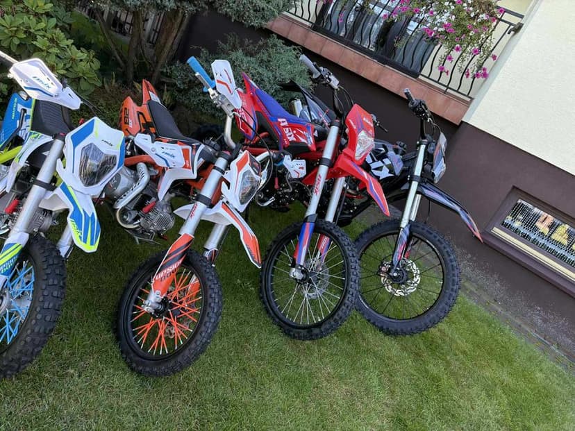 Cross ASIX XB 300/250/140/125/110/90/70 cc Solidny E-start RATY Dowóz