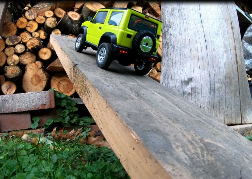 SUZUKI JIMNY skala 1/16 Rc Trial Crawler nie Axial Traxxas