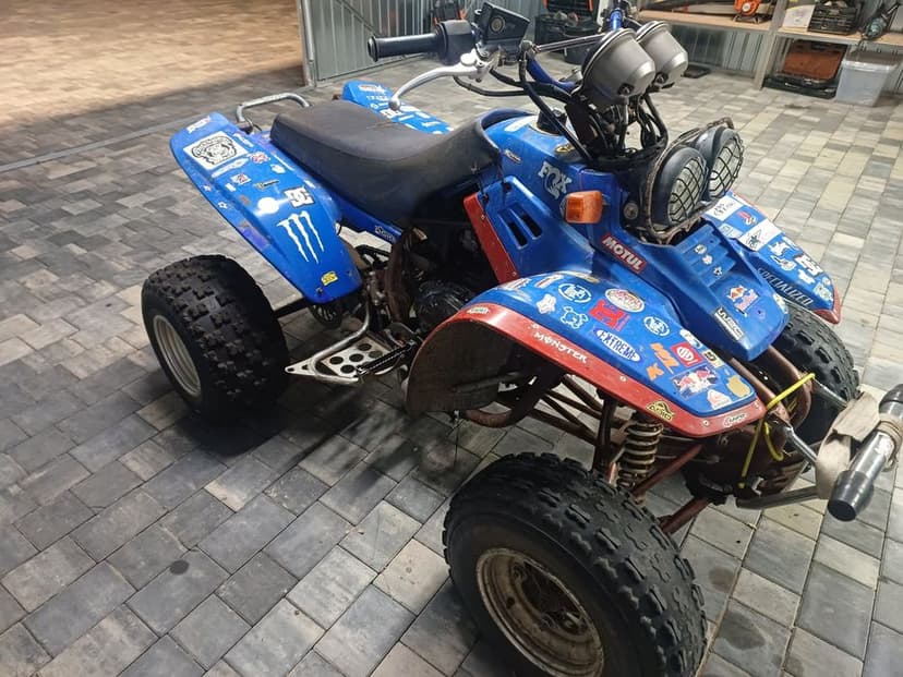 Yamaha warrior 350 swap gs500 mocny quad, raptor ltz yfz 450