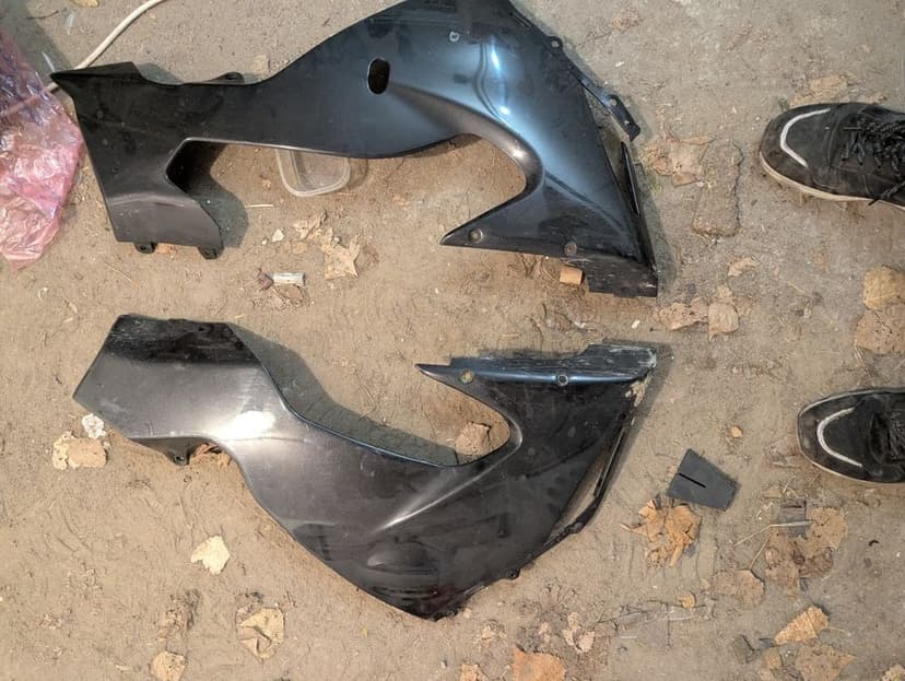 Plastiki owiewki Prawe Kawasaki ninja ZX 10r 2007  czasza owiewka zx1