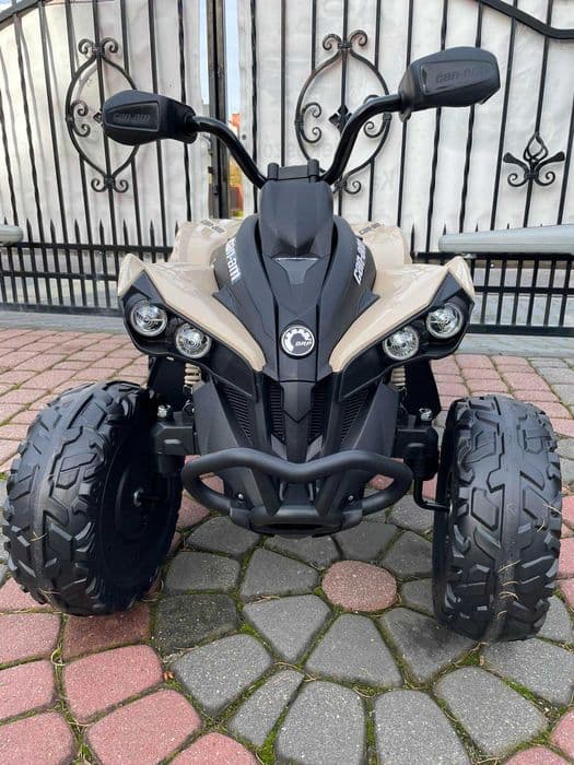 Duży Mocny QUAD Dla dzieci CAN-AM Maverick 24 Volt 2×200 Wat