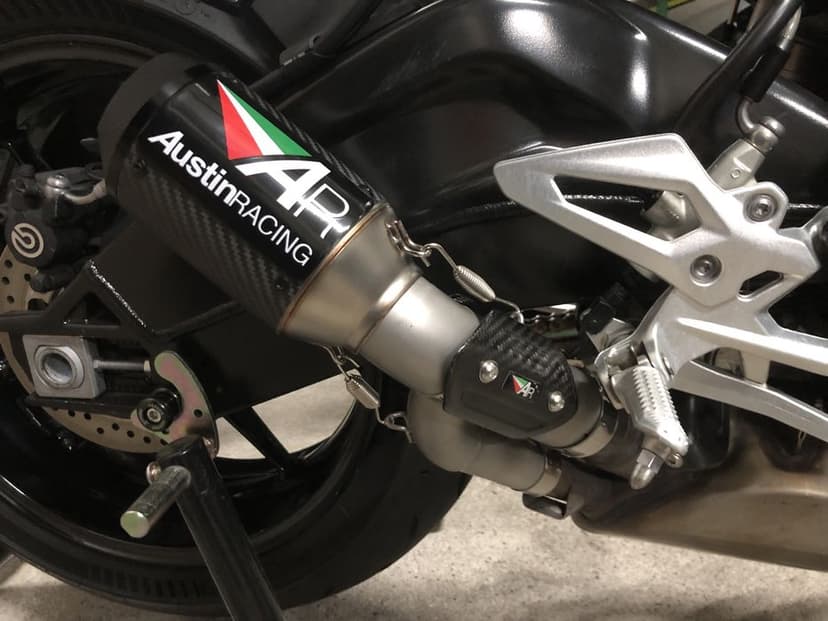 Bmw S1000rr S1000r Austin Racing Wydech Sportowy Tłumik Carbon 17 - 20