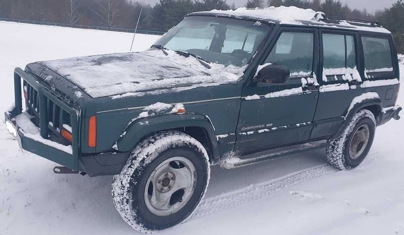 Jeep Cherokee XJ 2.5 TD VD Silnik Kompletny Skrzynia Most tył Klapa