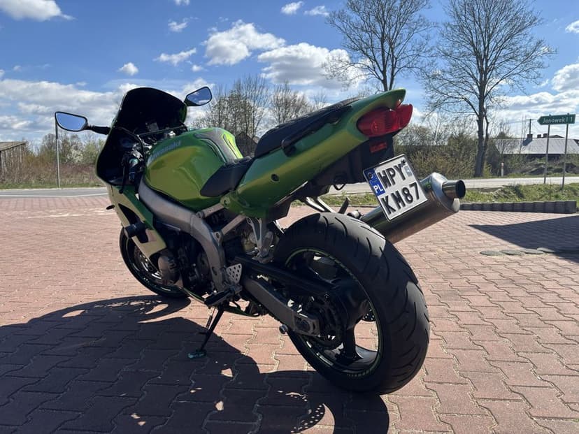 Kawasaki ZX-6R 2000 – 600cc | Sportowy klasyk w świetnym stanie