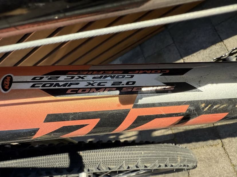 Rower KTM XC 2.0 uszkodzony
