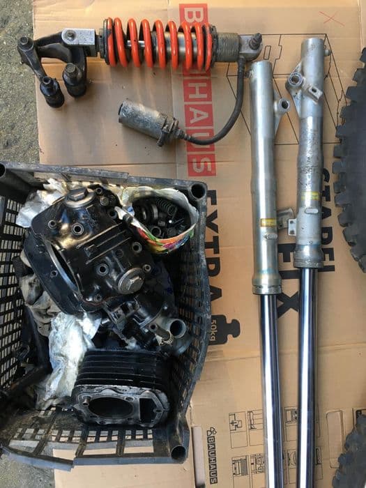 Honda XR200R 1983 rok XR200 - części