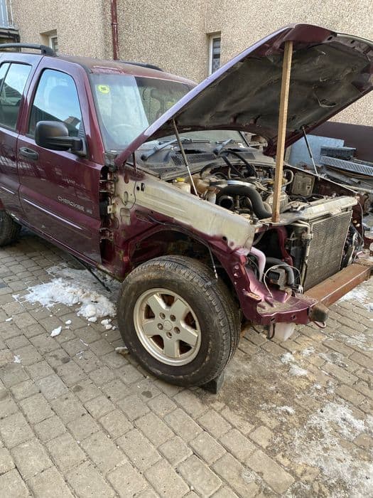 Silnik 2.5crd jeep cherokee kj skrzynia reduktor części