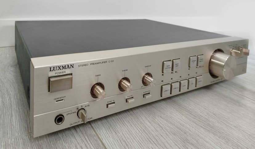 Luxman C-03 & Luxman M-03