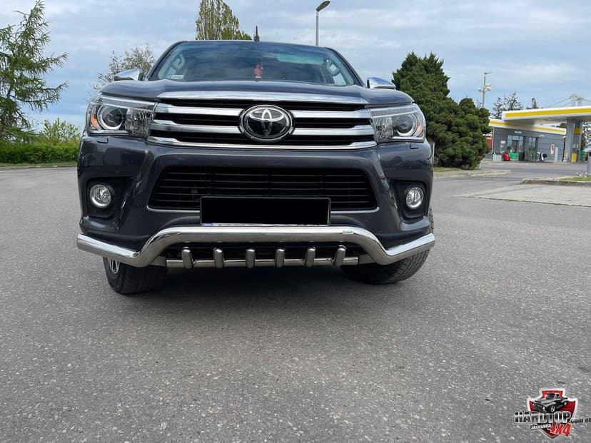 Orurowanie Toyota Hilux, rozłożyste z grillem, 2021+