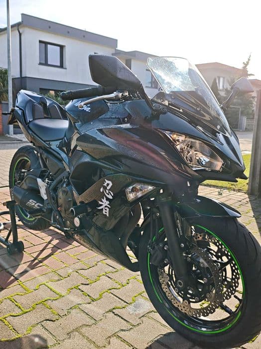 Kawasaki ninja 650 zarejestrowany na A2