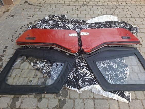 Nadstawki do kowbojek Jeep Wrangler YJ